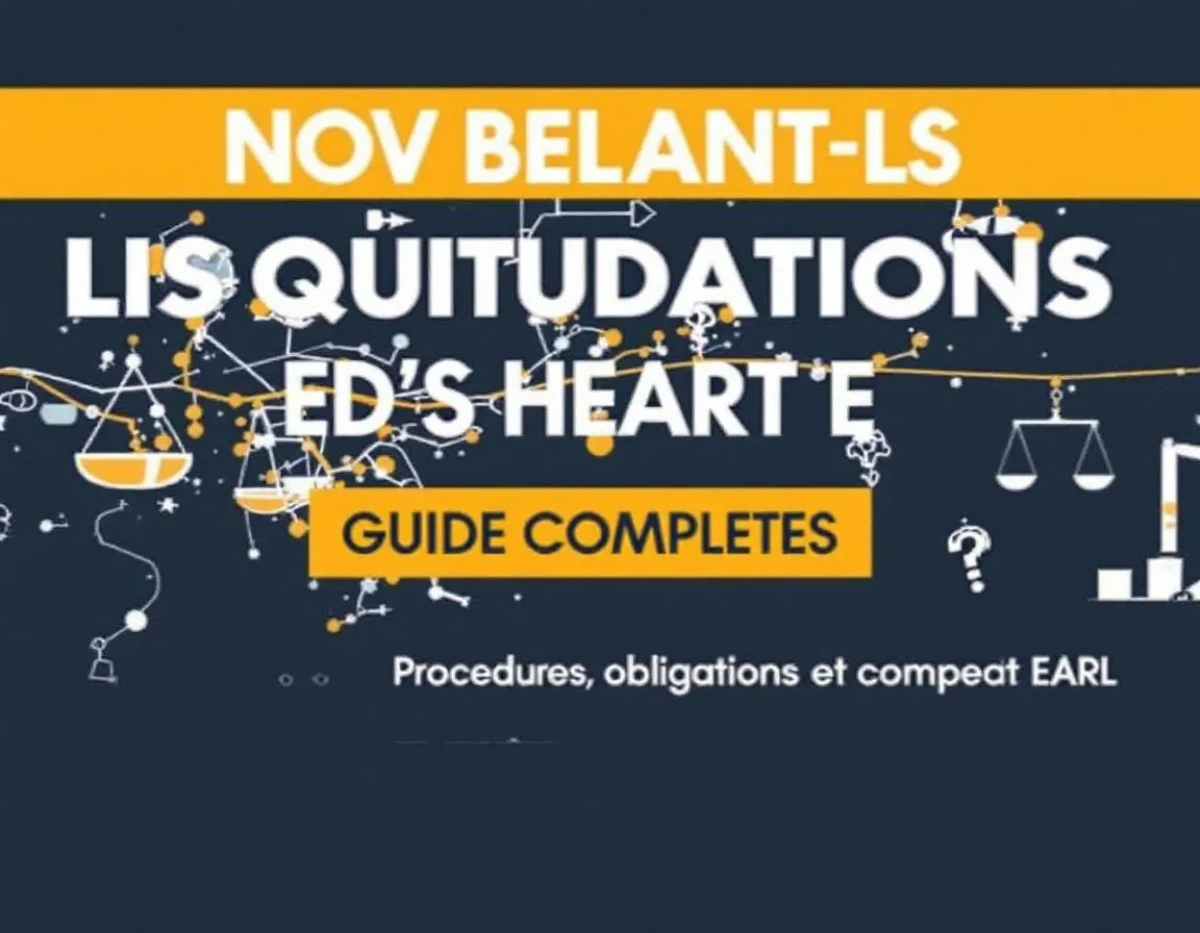Guide complet de l'annonce légale de liquidation d'une EURL : procédures, obligations et conséquences