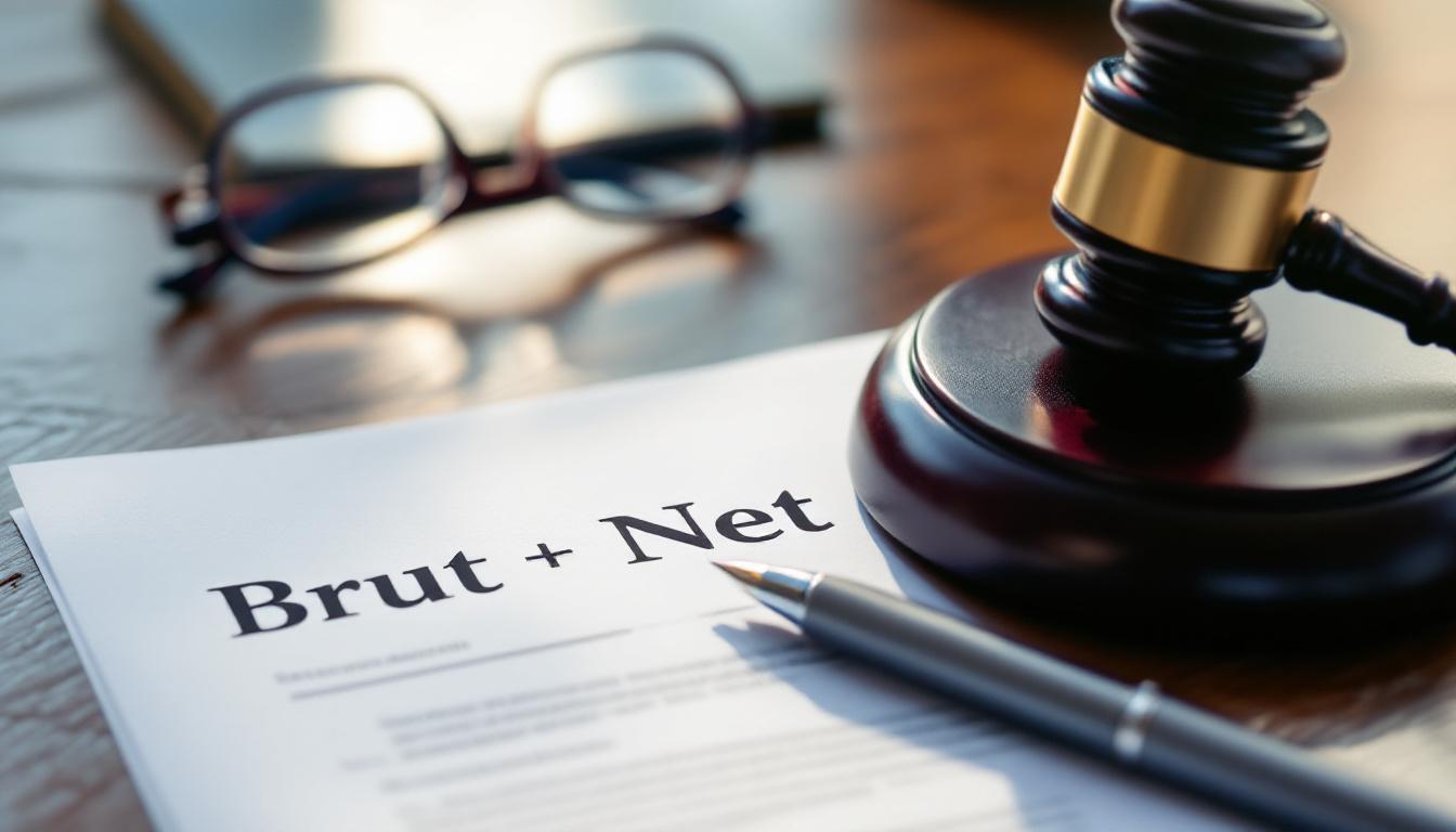 Brut vs Net : ce que tout professionnel doit savoir en droit