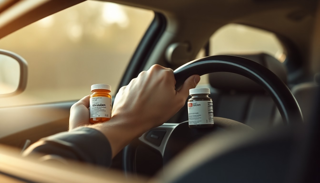 Peut-on conduire sous alprazolam sans risque juridique